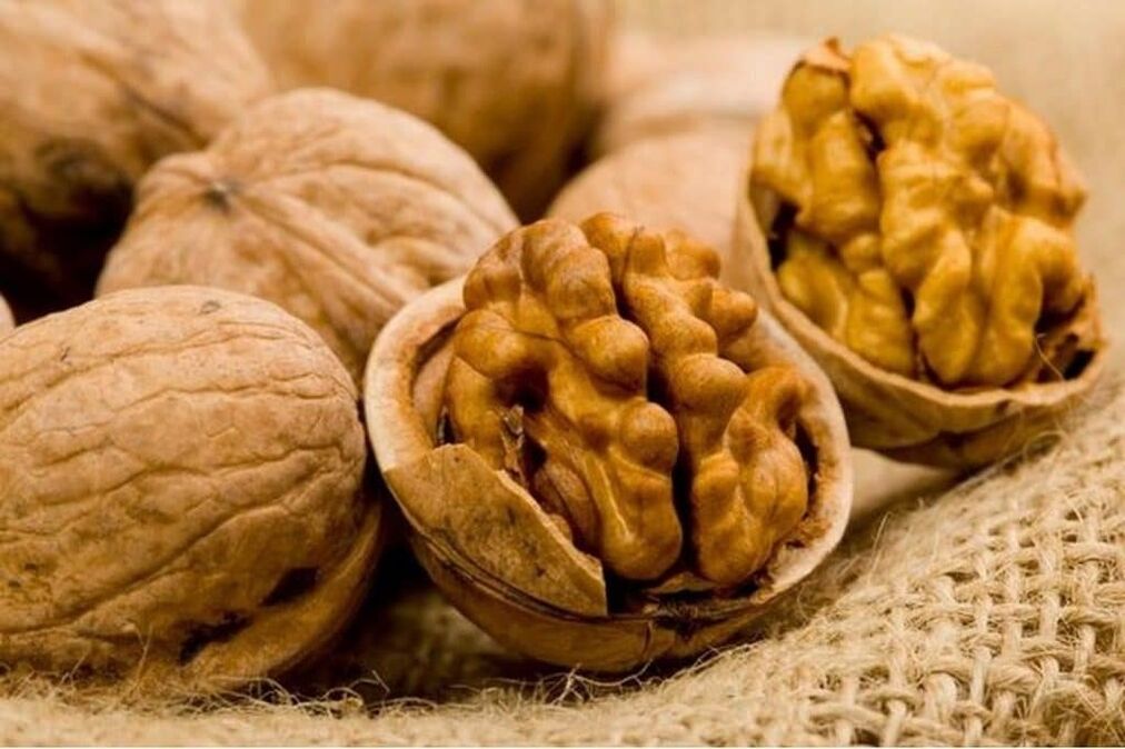 The leader among nuts in terms of benefits for men is walnut.
