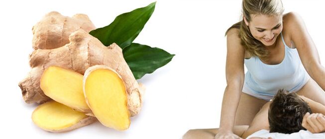 Benefits of ginger root for men's potential